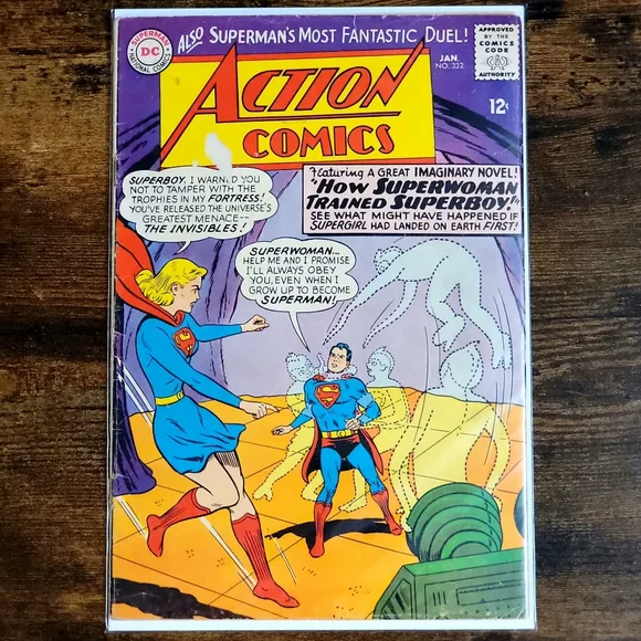 Action Comics #332 - Super-Revenge of Lex Luthor! (DC, 1966) VG/F 5.0 - Picture 1 of 2